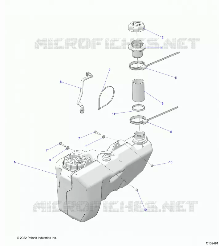 SISTEMA DE COMBUSTIBLE, FUEL TANK