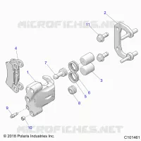 BRAKES, PINZA TRASERA