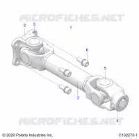DRIVE TRAIN, PROP EJE TRASERO