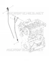 ENGINE, VARILLA DE ACEITE AND GUARD