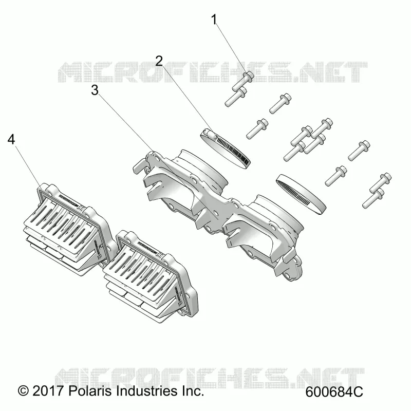 ENGINE, REED VALVE AND ACELERADOR BODY ADAPTOR