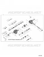 DRIVE TRAIN, PRINCIPAL GEARCASE INTERNALS