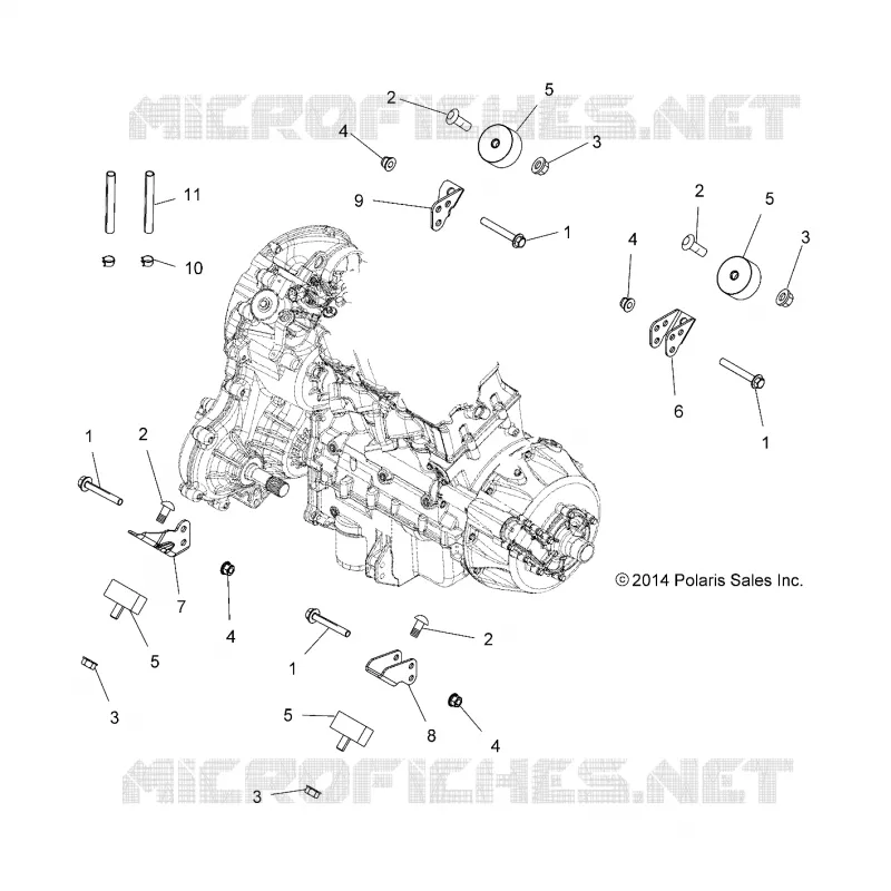 ENGINE, ENGINE AND TRANSMISION MOUNTING