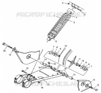 El balanceo del brazo y CHOQUE BIG BOSS 6X6 400L W97AE38A (4940814081C005)