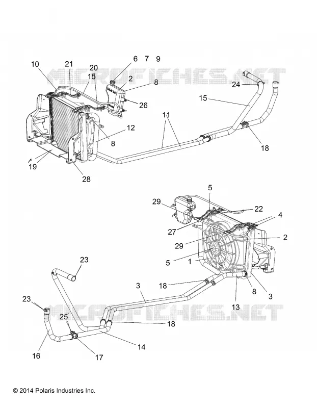 ENGINE, WATER SISTEMA DE REFRIGERACION