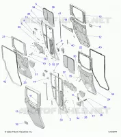 PUERTAS, REAR, CRANK