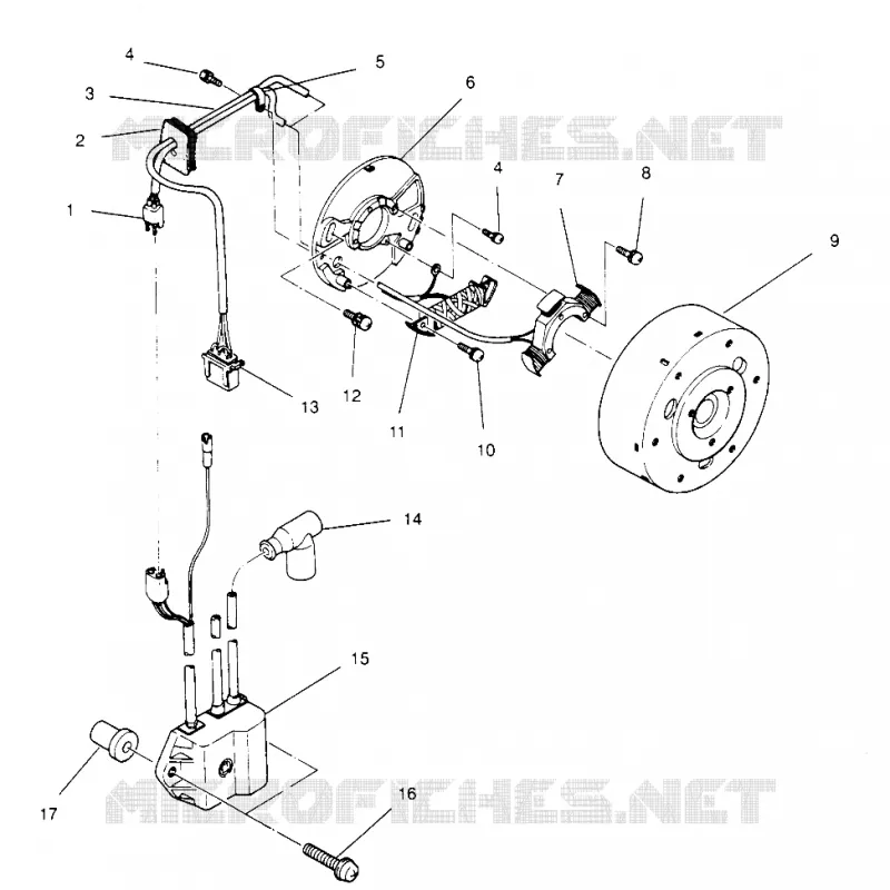 MAGNETO 440 XCR 0961660 (4932113211D002)