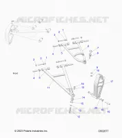 SUSPENSIÃ“N DELANTERA, CONTROL ARMS AND SPINDLE