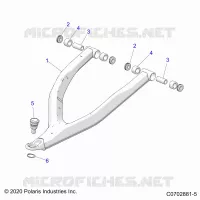 SUSPENSIÃ“N DELANTERA CONTROL ARM UPPER