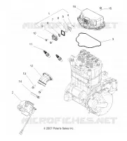 MOTOR, MONTAJE DEL CUERPO DEL ACELERADOR
