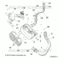 TREN, CLUTCH COVER AND DUCTING