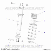 SUSPENSION TRASERA SHOCK
