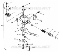 MONTAJE CILINDRO MAESTRO 600 XCR 0941667 (4927092709010A)