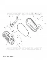 TREN, CLUTCH COVER AND DUCTING
