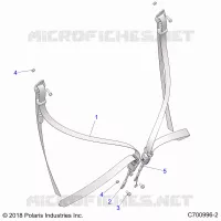 ASIENTO BELT MOUNTING