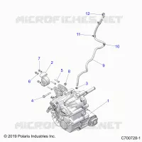 TREN, MAIN GEARCASE MOUNTING