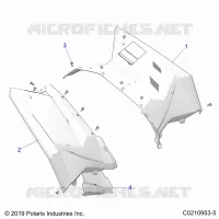 CARROCERÍA POSTERIOR CAB AND HEAT SHIELDS