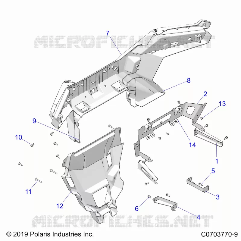 CARROCERÍA POSTERIOR BUMPER