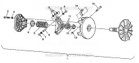 Embrague ASSEMBLY 6X6 350L W938739 (4924062406031A)