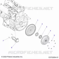 MOTOR DE ARRANQUE, FLYWHEEL AND RELATED