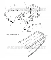 CHASIS, RACK and PASSENGER HAND HOLD