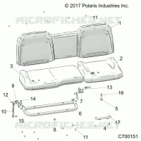 ASIENTO ASM. REAR