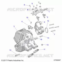 ENGINE, TOMA DE AIRE MANIFOLD