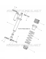 SUSPENSION, CHOQUE FRONTAL MOUNTING