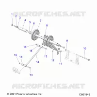 SUSPENSION, TRASERO ARM PAR