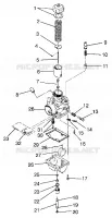 CARBURADOR LITE TOURING 0983133 AND EUROPEAN LITE TOURNG E983133 (4941934193C006)