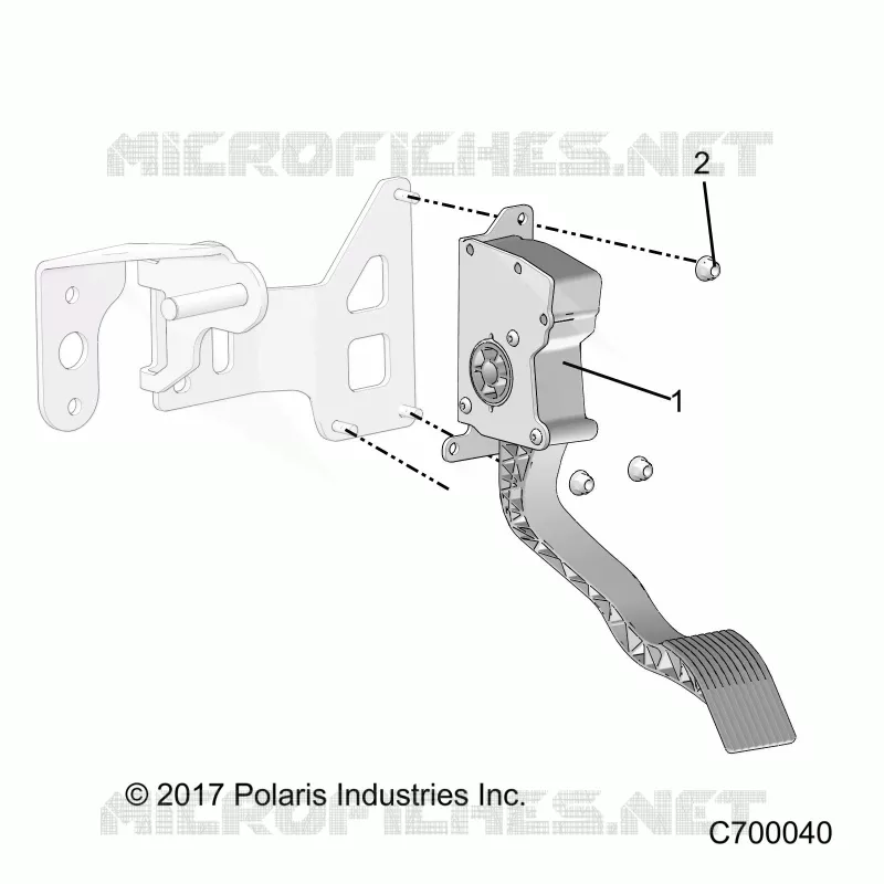 ENGINE, PEDAL DEL ACELERADOR