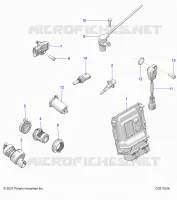 ELECTRICA, SWITCHES, SENSORS, ECU AND CONTROL MODULES