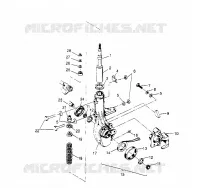 PUNTAL MONTAJE DELANTERA SPORTSMAN 4X4 W958040 (4930403040B006)