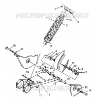 El balanceo del brazo y CHOQUE 6X6 400L