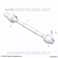 TREN, FRONT PROP SHAFT