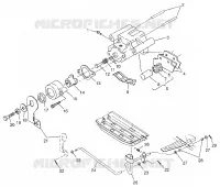 FRENO TRASERO Magnum 4X4 W97AC42A, Swedish Magnum 4X4 S97AC42E and Norwegian M (4940834083C005)