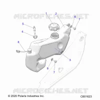 BOTELLA DE ACEITE ASM.