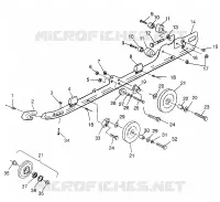 montaje en carril (SUSPENSION) SUPER SPORT 0970761 (4937643764B009)
