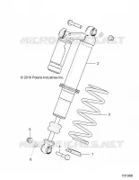 SUSPENSIÃ“N DELANTERA SHOCK MOUNTING