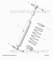 SUSPENSION, CHOQUE FRONTAL