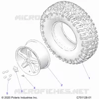 RUEDAS, FRONT/REAR