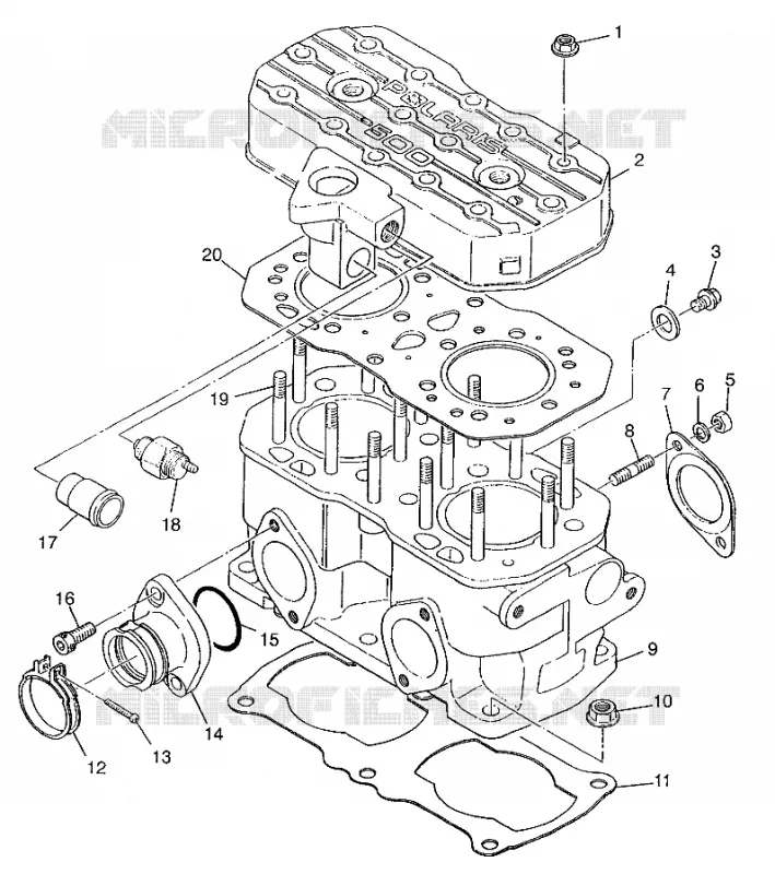 CILINDRO WIDETRAK LX 0972065 AND  EUROPEAN WIDETRAK LX E972065 (4938223822C008)