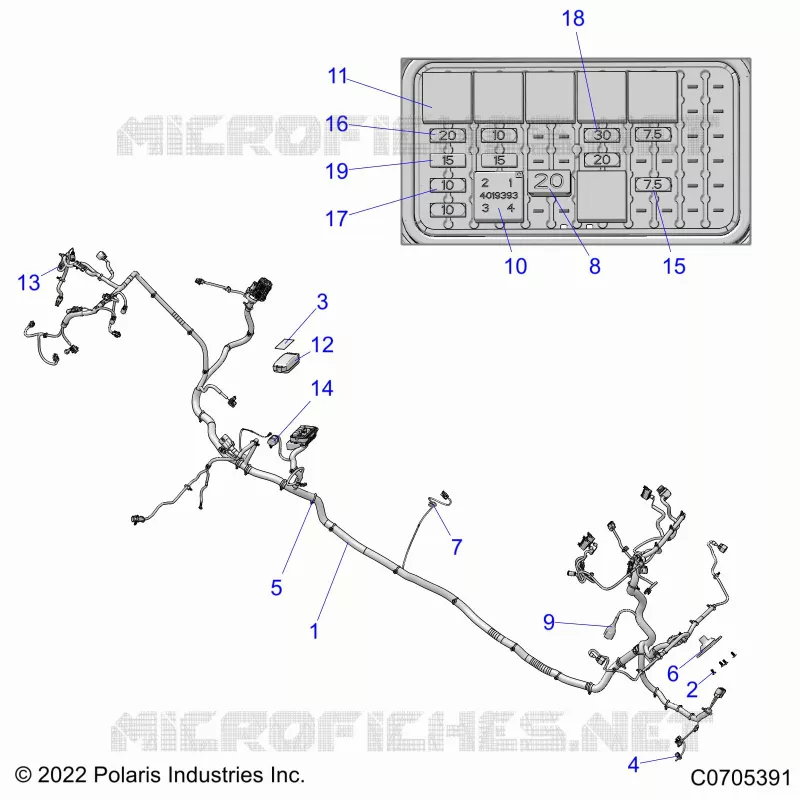 ELECTRICA, WIRE HARNESS