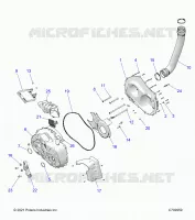 TREN, CLUTCH COVER AND DUCTING