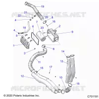 ENGINE, TOMA DE AIRE SYSTEM