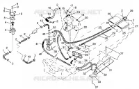SISTEMA DE REFRIGERACIÓN 700 XCR 0985678(A) and EUROPEAN 700 XCR E985678 (4943114311B009)