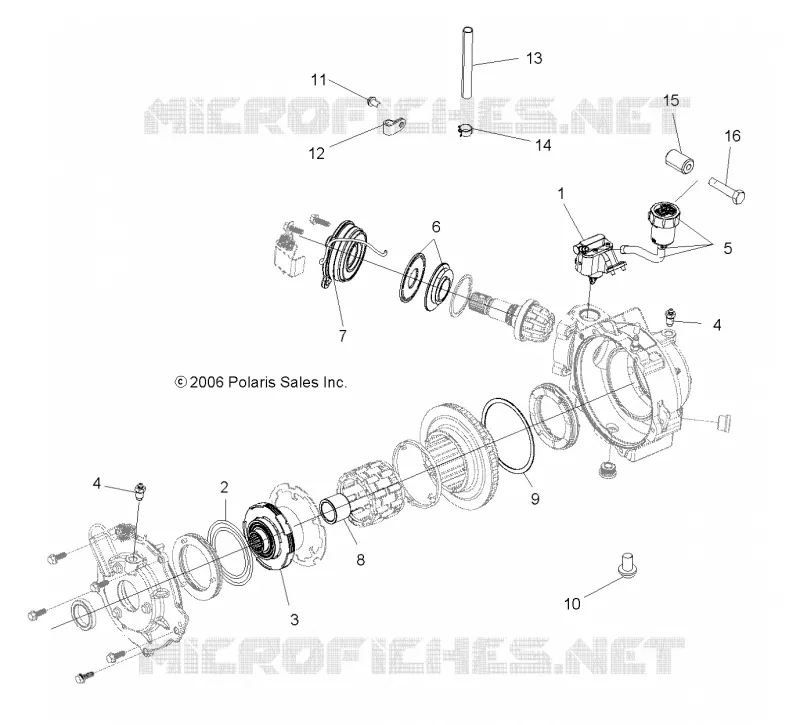 caja de cambios delantera (ACTIVE DESCENT CONTROL)(If Built Before 7/17/06)