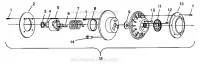accionado de embrague ASSEMBLY 440 0942760 and 440 SKS 0942560 (4925072507026A)