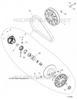 TREN, SECONDARY CLUTCH