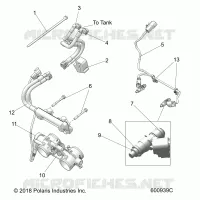 FUEL SYSTEM, RAIL, LINES AND CUERPO DE MARIPOSA